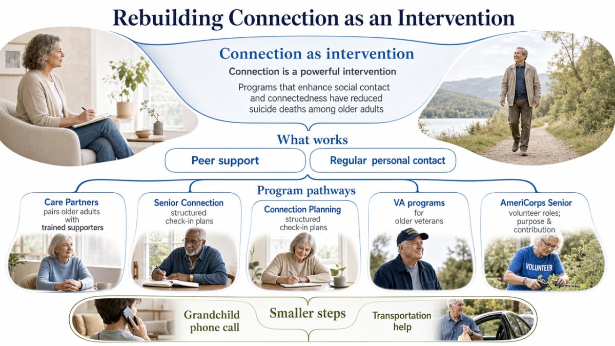 Turn the section's list of connection-based programs into a scannable framework map, since the section outlines named programs rather than chartable numbers